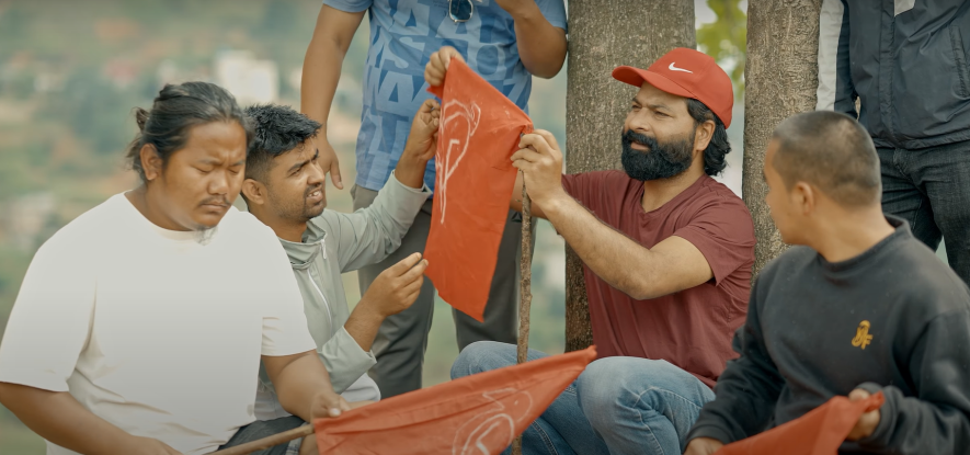 र्‍यापर मनोज ओलीको र्‍यापमा मुकुनको अभिनय